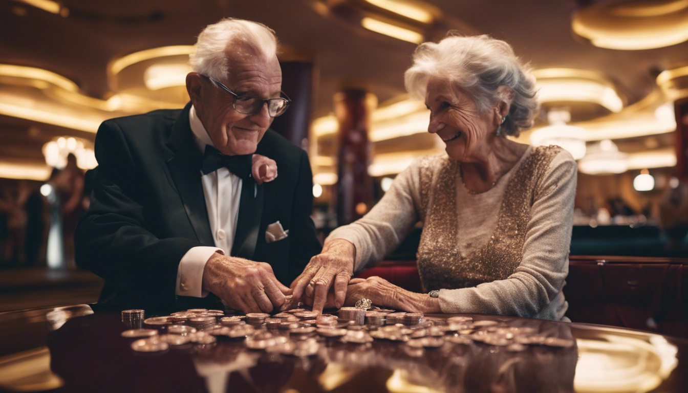 découvrez l'incroyable histoire d'un homme qui remporte 9000€ au casino de bordeaux le jour de leur 70 ans de mariage et offre une bague à sa femme. une histoire d'amour et de chance à ne pas manquer !