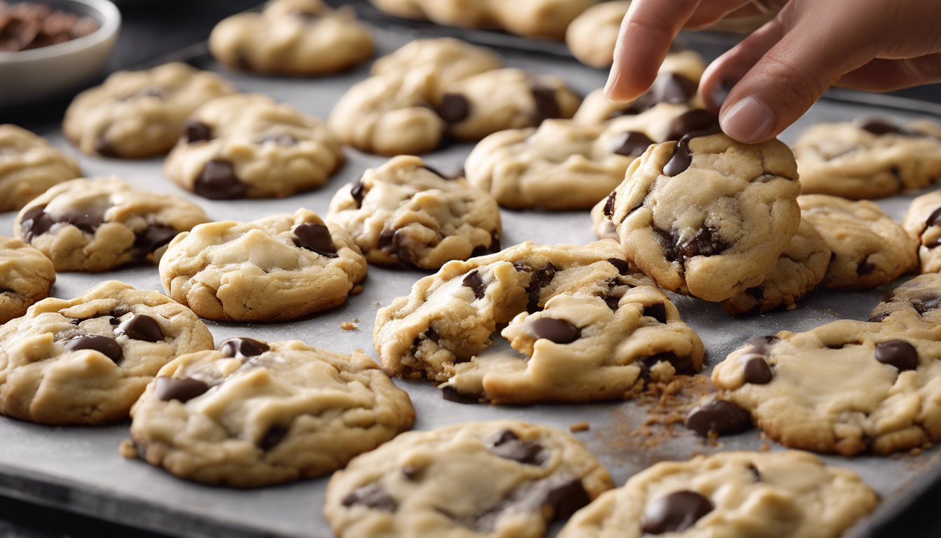 découvrez comment préparer de délicieux cookies gourmands et moelleux en suivant simplement quelques étapes faciles. recette simple et rapide à réaliser pour se régaler en un rien de temps !