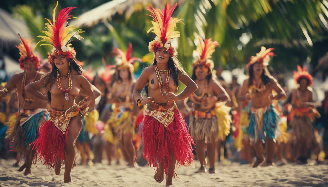 découvrez les plus belles fêtes traditionnelles lors de votre voyage en polynésie grâce à notre guide de voyage. plongez dans la culture polynésienne.