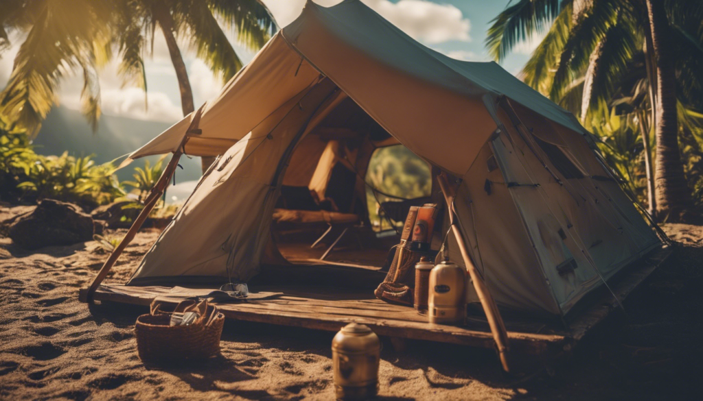 découvrez le guide de voyage en polynésie pour trouver l'hébergement en camping idéal pour vos vacances au paradis.