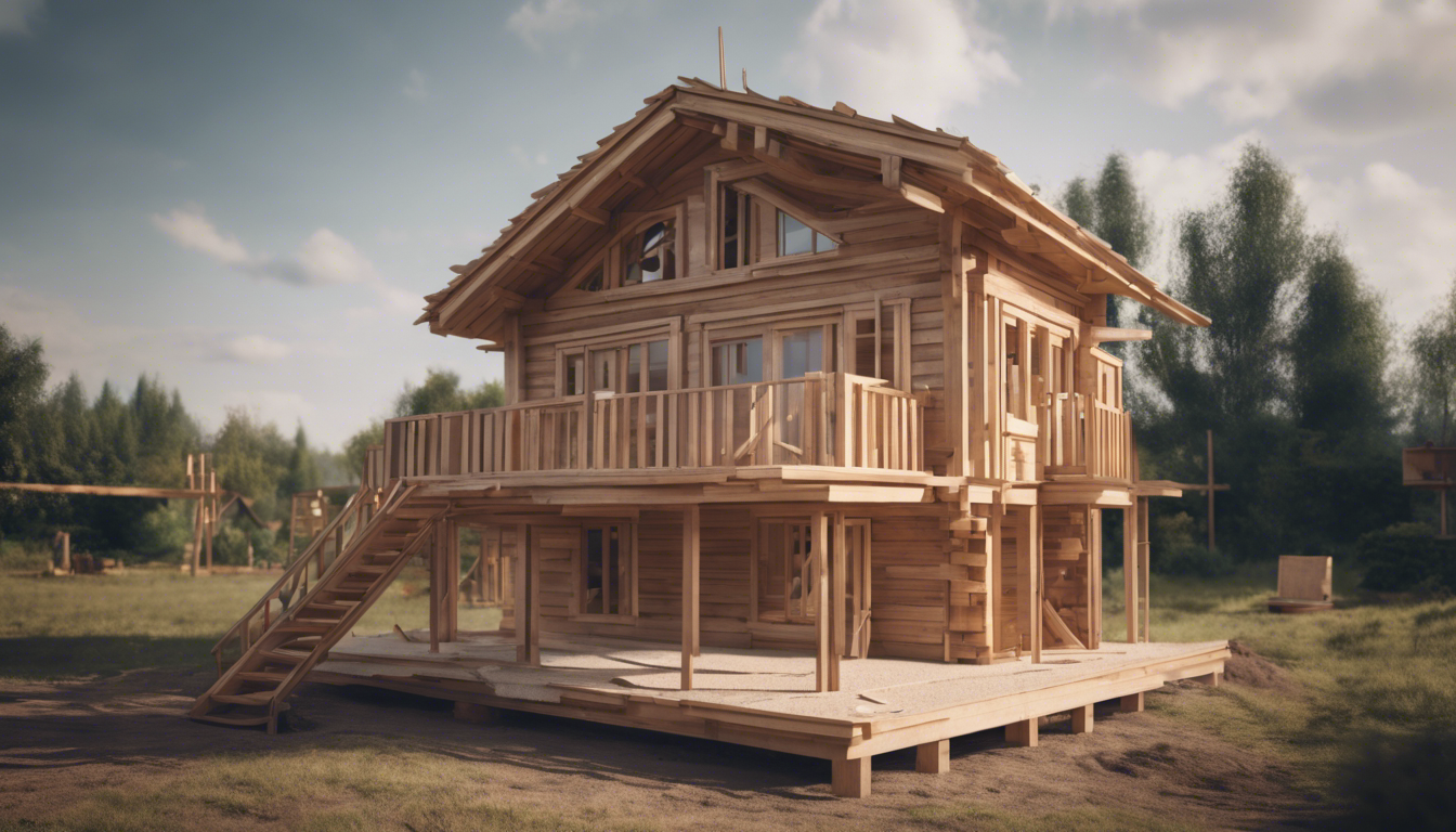 découvrez les étapes de construction d'une maison en bois avec ce guide complet.