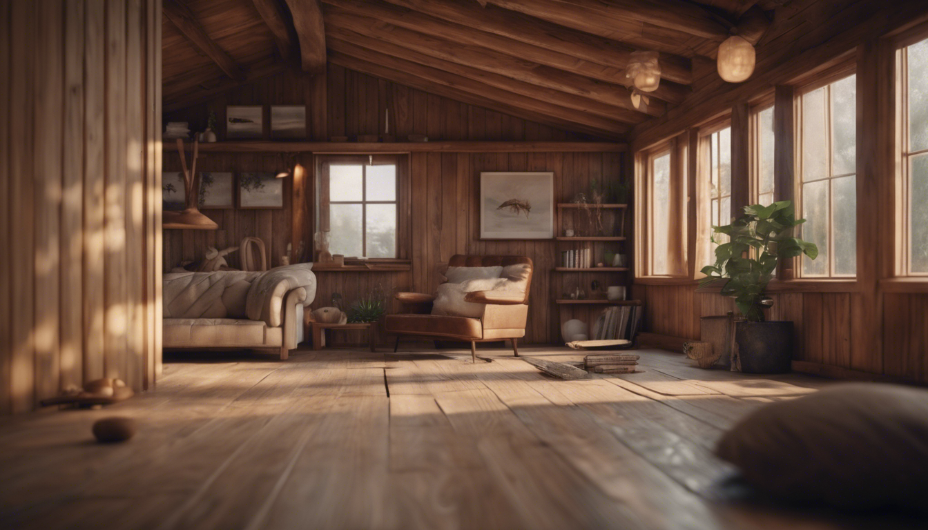 découvrez comment utiliser des matériaux naturels pour décorer votre maison en bois grâce à notre guide complet.