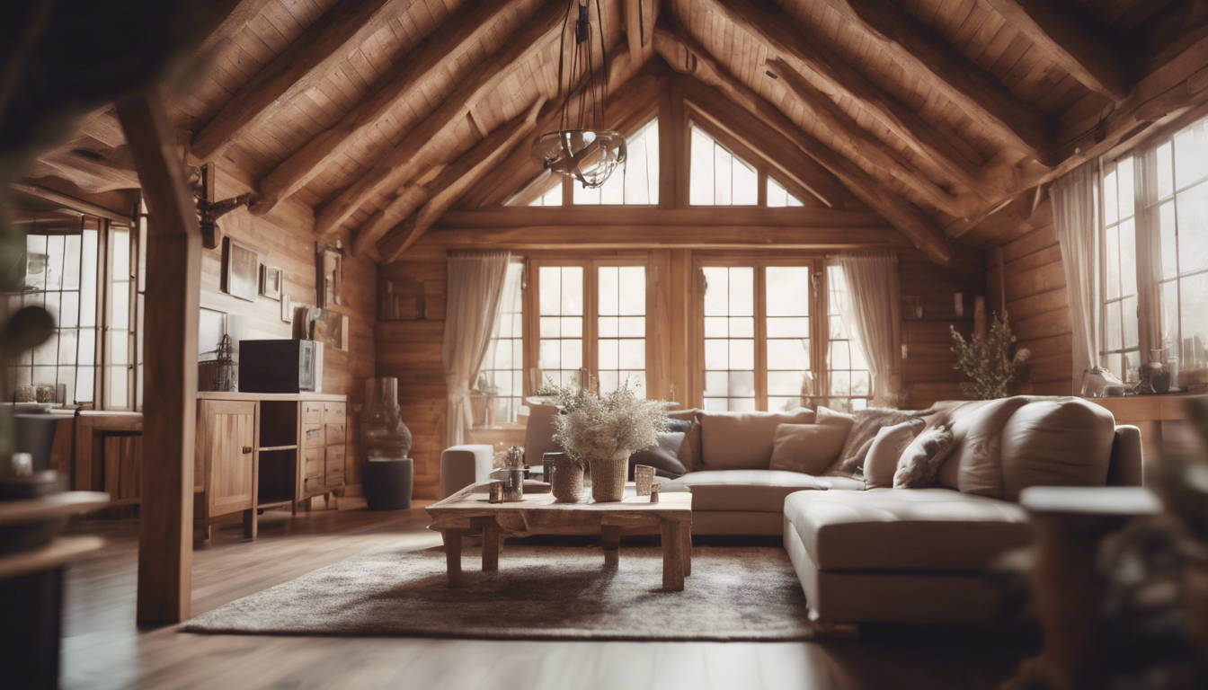 découvrez notre guide pour l'aménagement et la décoration de votre maison en bois, et profitez de conseils et d'inspiration pour créer un intérieur chaleureux et accueillant.