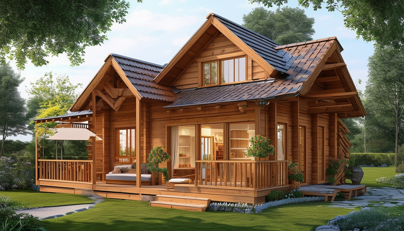 discover the benefits of building a wooden house and determine if it's the perfect option for your needs with our comprehensive guide.