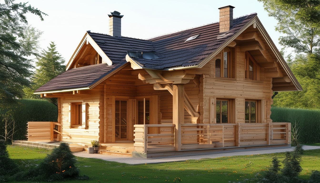 descubra as vantagens de escolher uma casa de madeira para a sua construção e saiba por que essa opção é uma ótima escolha para o seu projeto de moradia.