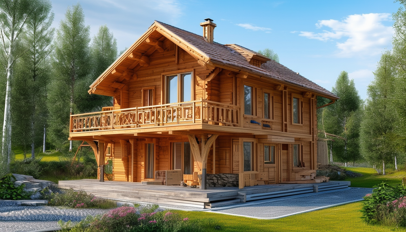 descubra as vantagens de escolher uma casa de madeira para a construção e veja por que é uma excelente opção para o seu lar.