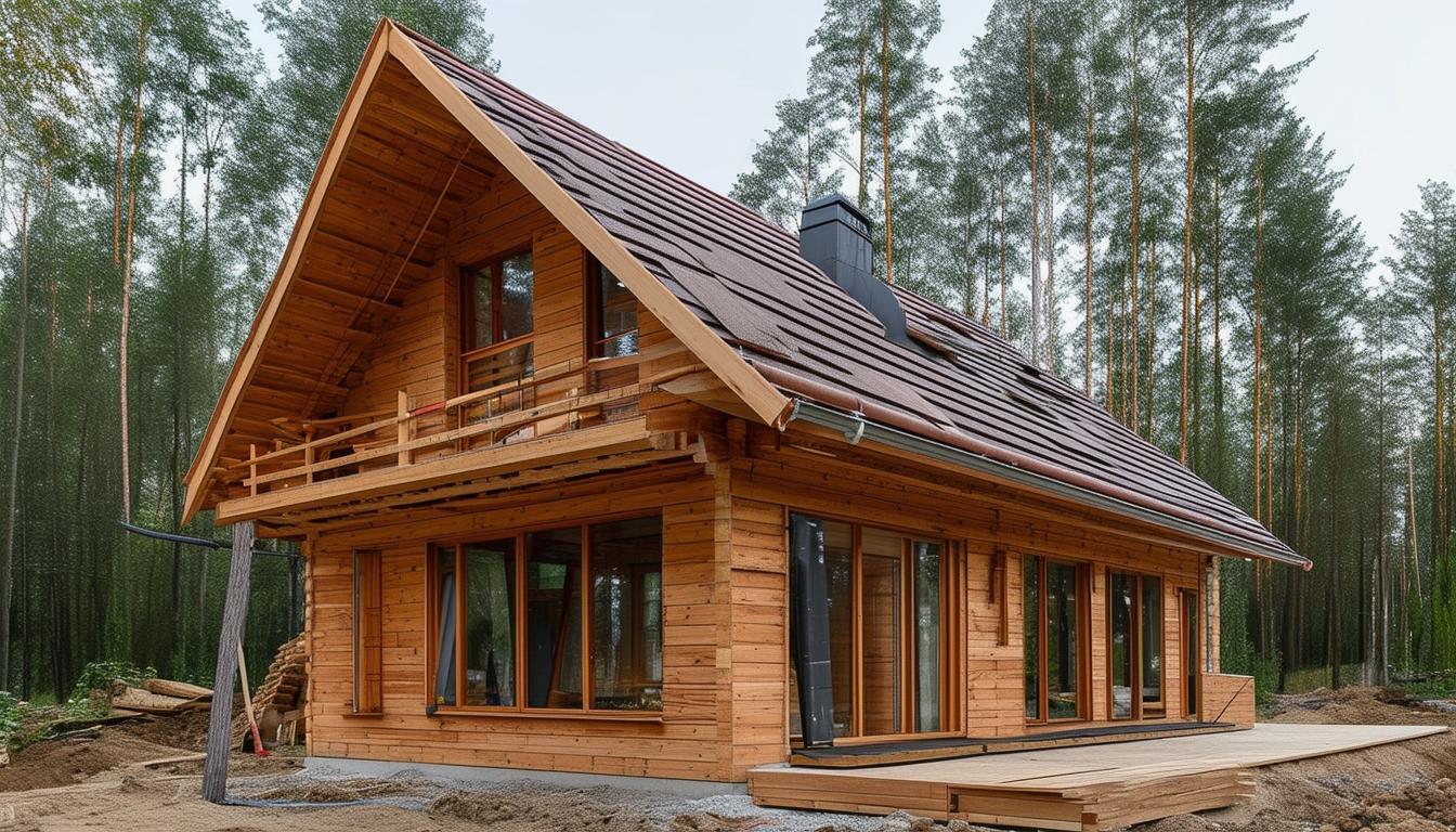 découvrez les avantages environnementaux, économiques et de confort d'une maison en bois et faites le choix d'une construction qui allie modernité et respect de l'environnement.