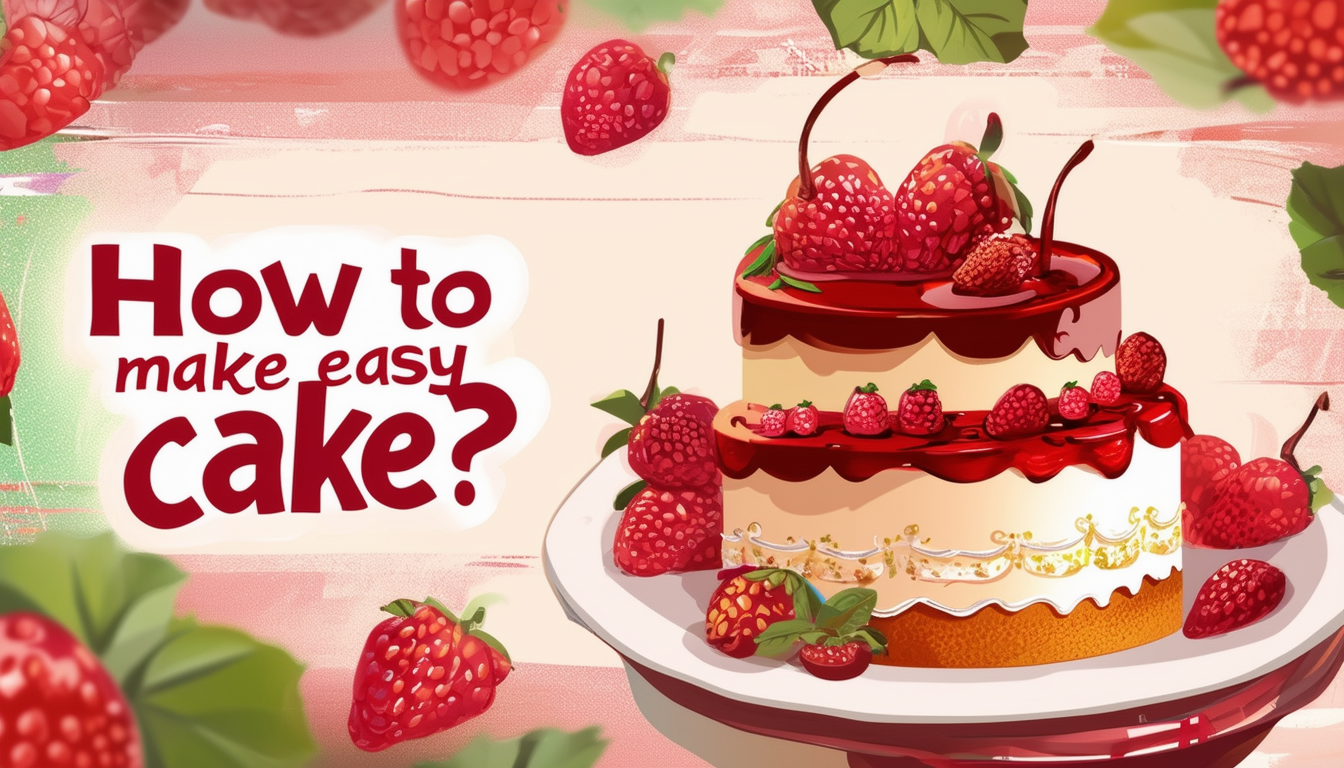 aprende a hacer un pastel fácil con esta receta paso a paso. descubre los ingredientes y el proceso para preparar un delicioso pastel en casa.