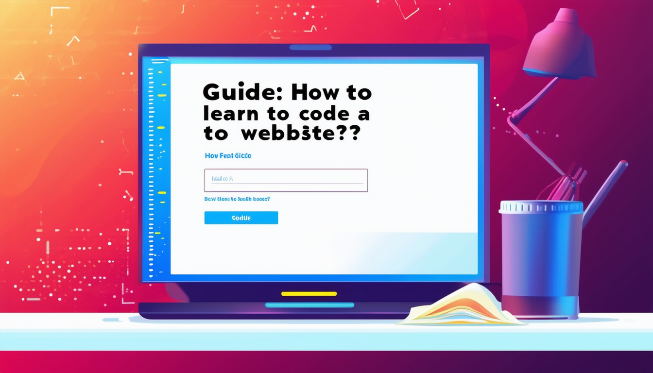 découvrez nos conseils et astuces pour apprendre à coder un site web, avec ce guide complet sur les langages de programmation et les outils essentiels.