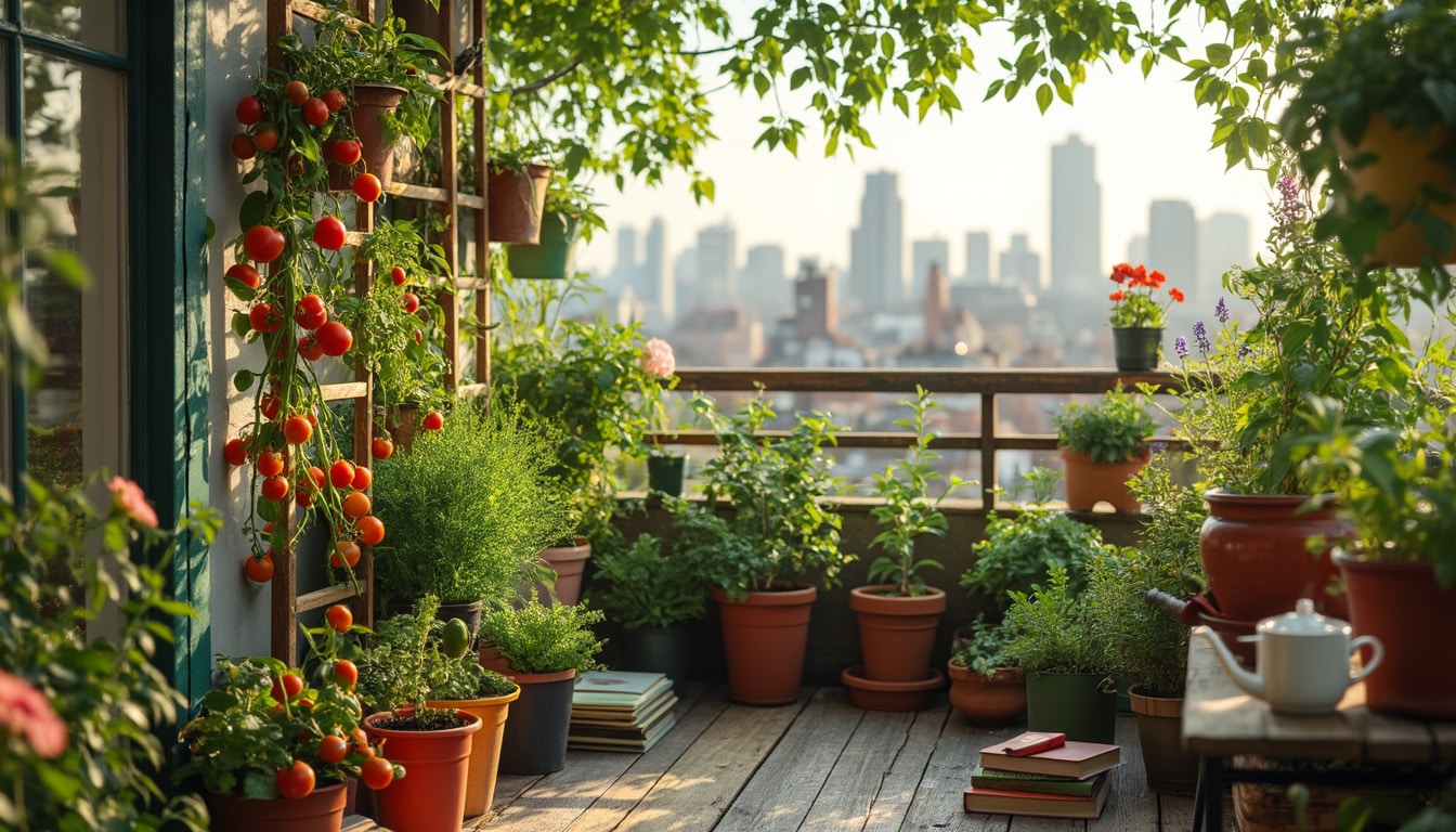 découvrez des astuces pratiques pour créer votre propre potager en appartement, même avec un espace limité. apprenez à choisir les bonnes plantes, à optimiser l'éclairage et à entretenir votre jardin urbain pour récolter des fruits et légumes frais tout au long de l'année.