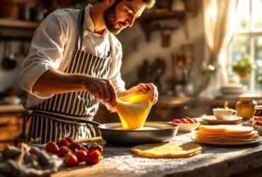 découvrez la délicieuse recette de crêpes, une tradition française incontournable. faciles à préparer, savoureuses et déclinables à l'infini, ces crêpes raviront vos papilles et celles de vos proches. plongez dans l'art culinaire français et réalisez des crêpes parfaites pour toutes les occasions.