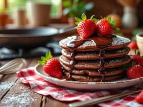 découvrez notre recette facile de crêpes au chocolat que vous pouvez réaliser chez vous. savourez des crêpes moelleuses et gourmandes en quelques étapes simples, idéales pour un dessert ou un goûter délicieux. parfaites pour toute la famille !