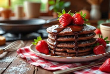 découvrez notre recette facile de crêpes au chocolat que vous pouvez réaliser chez vous. savourez des crêpes moelleuses et gourmandes en quelques étapes simples, idéales pour un dessert ou un goûter délicieux. parfaites pour toute la famille !