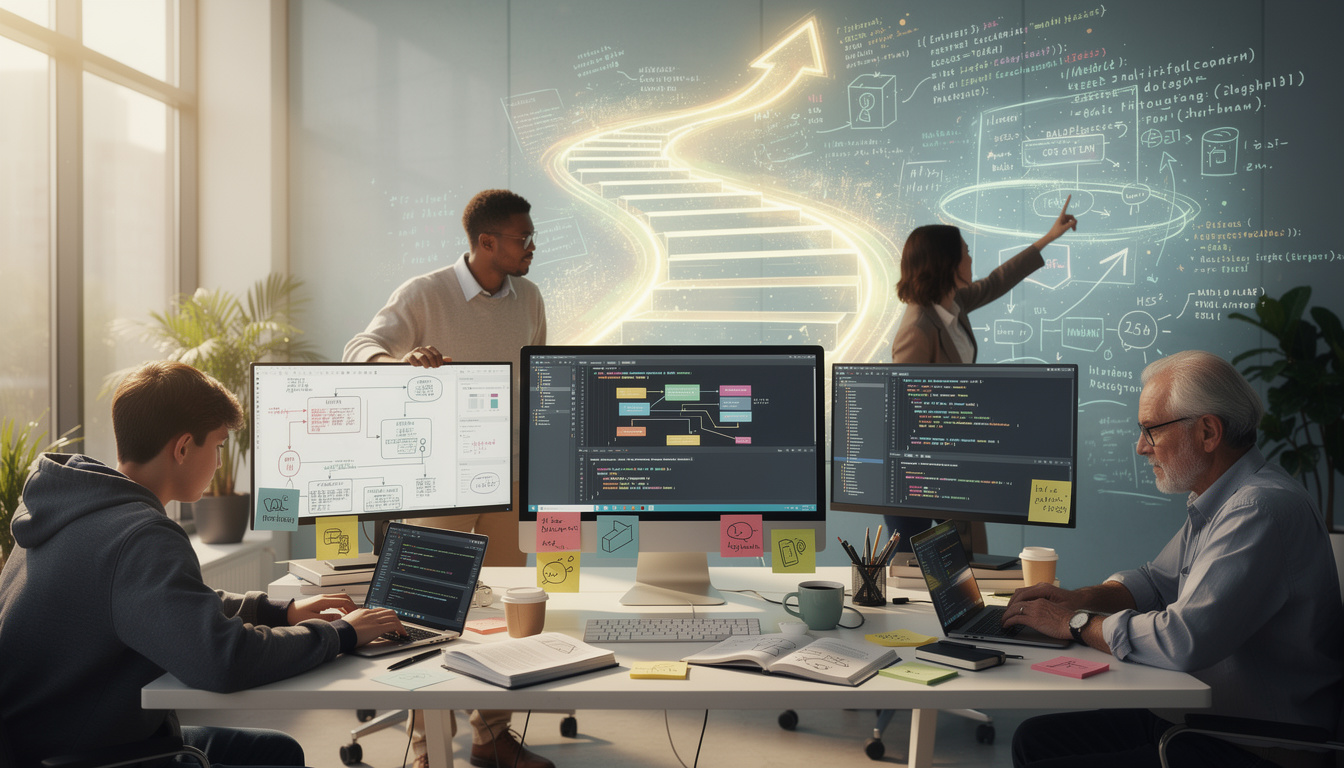 découvrez notre roadmap complète pour apprendre la programmation rapidement, du niveau débutant à expert, avec des étapes claires et des ressources efficaces.